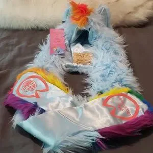 Collector\'s Edition Rainbow Dash SpiritHoods never worn with tags Authentic SpiritHoods RAINBOW DASH MLP Collectors Edition  main image 4